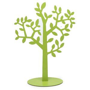 Umbra Lime Green Metal Tree Jewelry Stand Organizer Display Branches